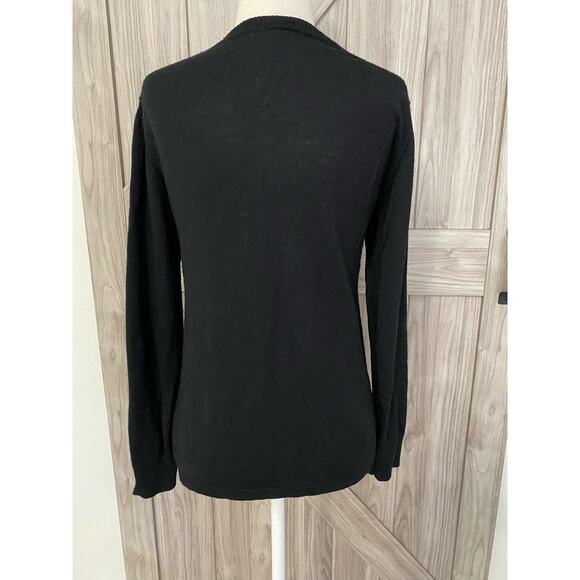 One day black size 46, Silk and cashmere sweater - Picture 5 of 7